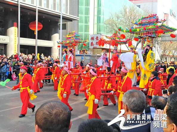 临县:伞头秧歌